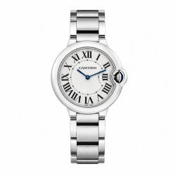 Cartier Ballon Bleu De 36MM W69011Z4 White Dial Watch